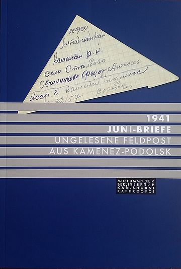 Coverbild Museumsheft Junibriefe Hrsg. Deutsch-Russisches Museum Berlin-Karlshorst 2021